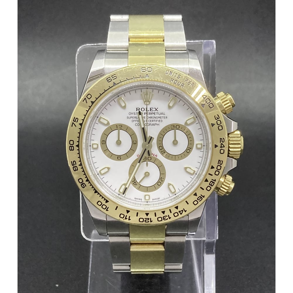 Rolex Daytona Yellow Gold White Dial 40mm 116503-0001 - Make an