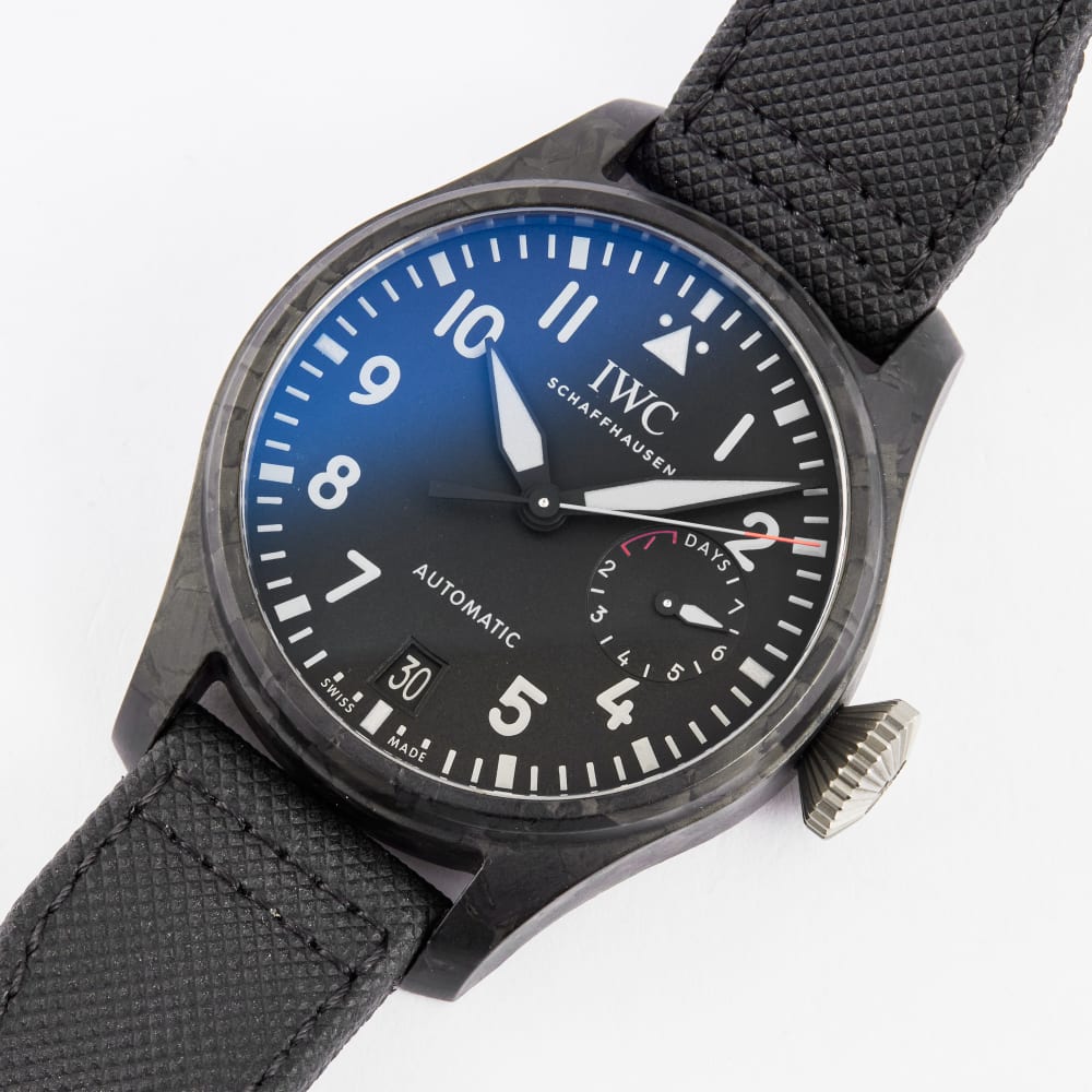 IWC Big Pilot's Watch Carbon Black Dial 46mm IW506101 - Make an