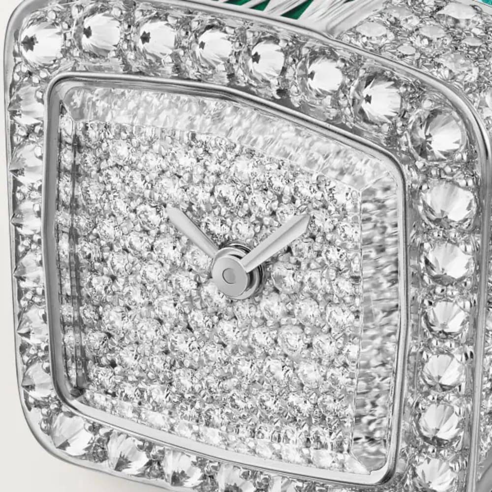 Cartier Reflection de Cartier White Gold Diamond & Emerald Pave