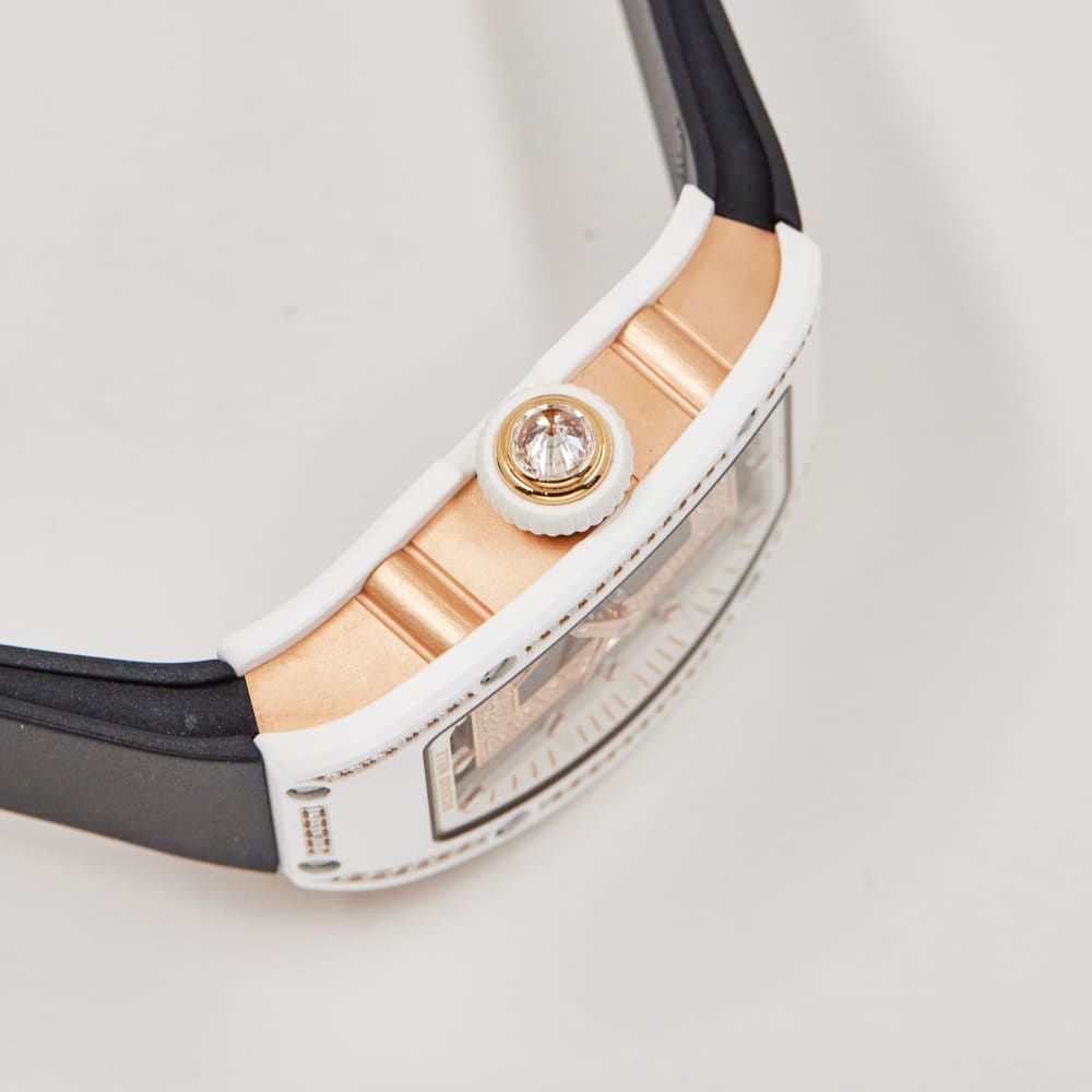 Richard Mille RM07-01 ATZ White Ceramic One Row Onyx RM07-01