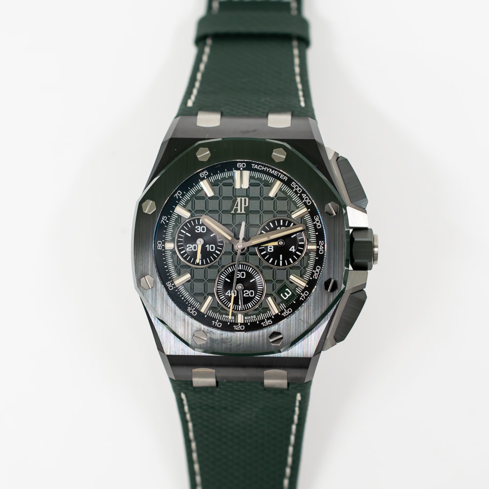 Audemars Piguet Royal Oak Offshore Titanium & Ceramic Green Dial