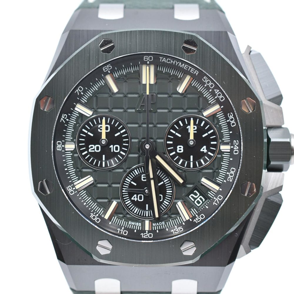 Audemars Piguet Royal Oak Offshore Titanium & Ceramic Green Dial