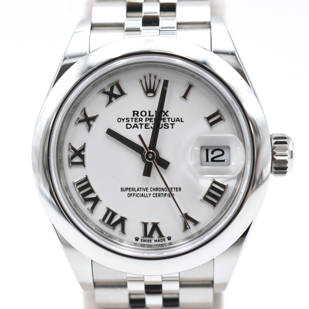 Rolex Lady-Datejust Steel Jubilee White Dial 28mm 279160-0015