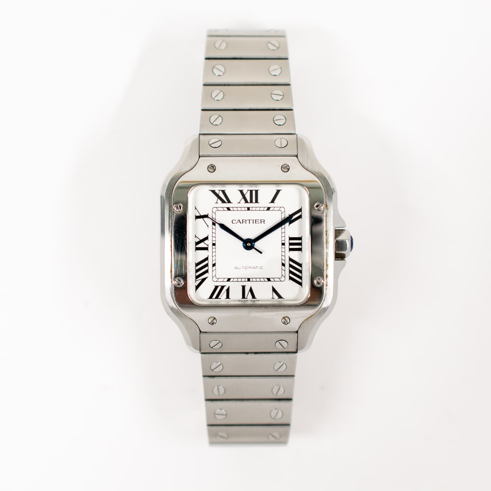 Cartier Santos de Cartier ステンレススチール Cartier Santos De Cartier Watch Large Model, Automatic