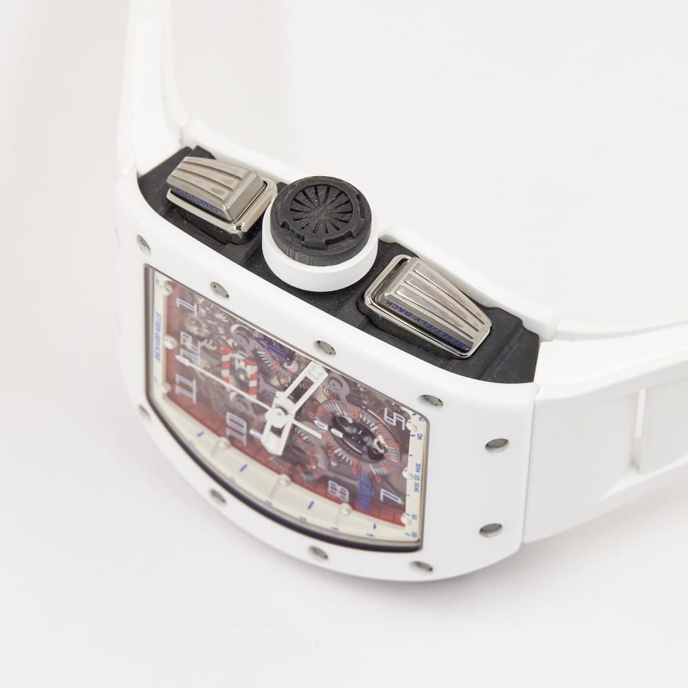 Richard Mille RM11 White Ceramic Asia Exclusive RM11 White Ceramic