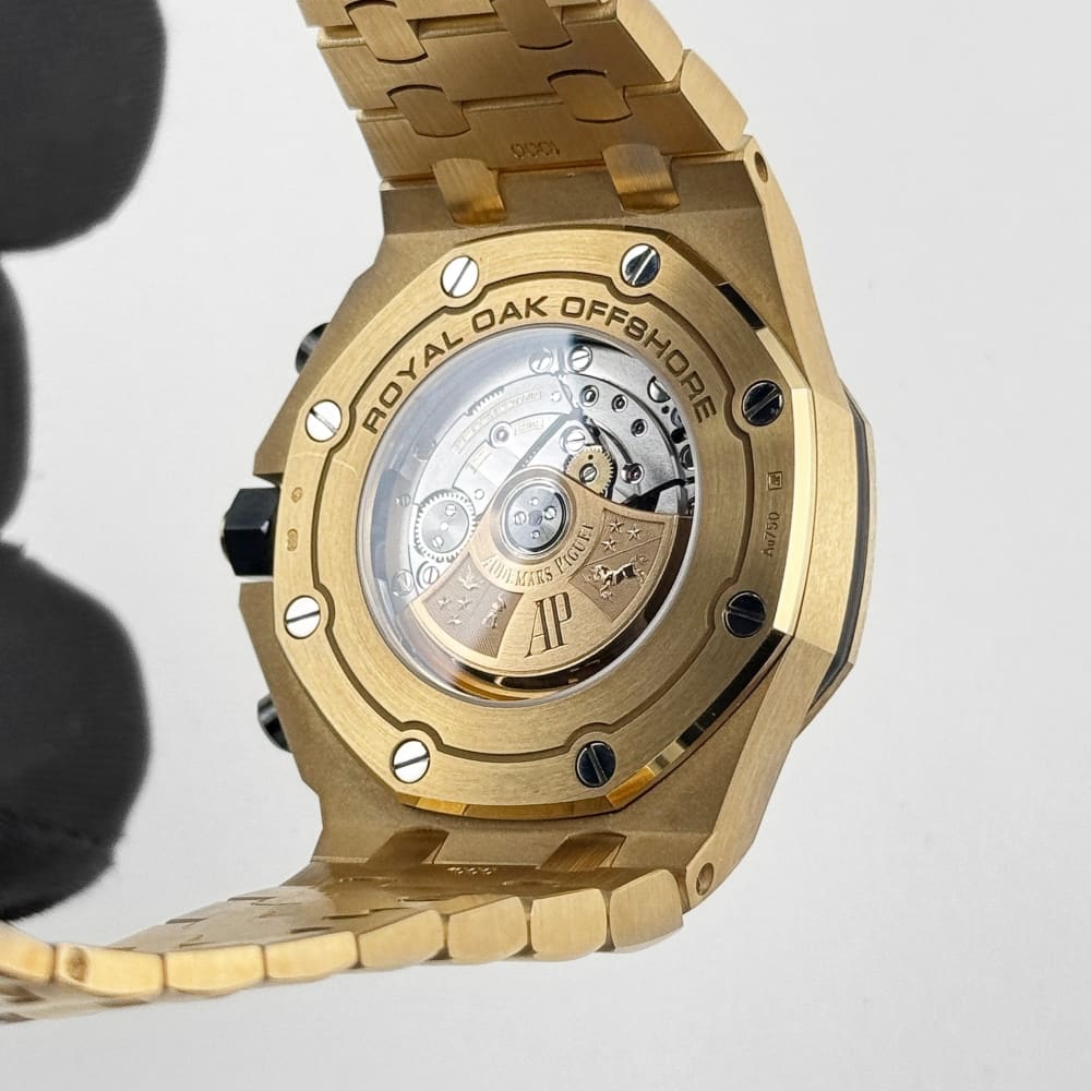 Audemars Piguet Royal Oak Offshore Yellow Gold Blue Dial 42mm