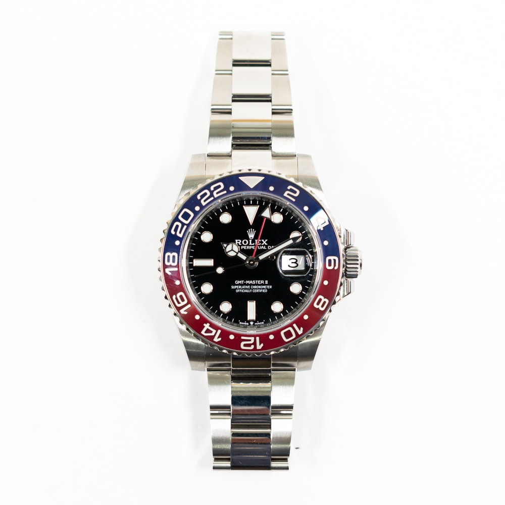 Rolex GMT-Master II Steel Black Dial 