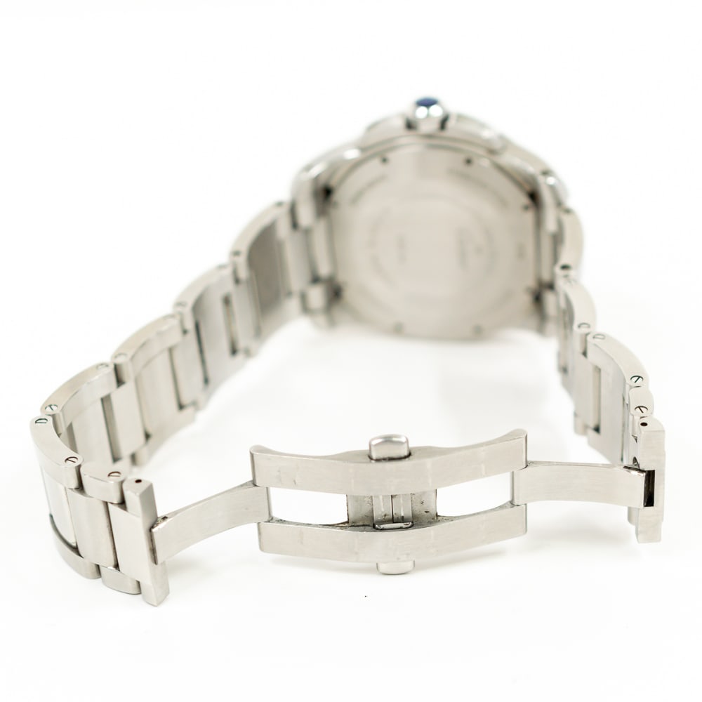 Cartier Calibre de Cartier Steel Black Dial 42mm W7100057 - Make