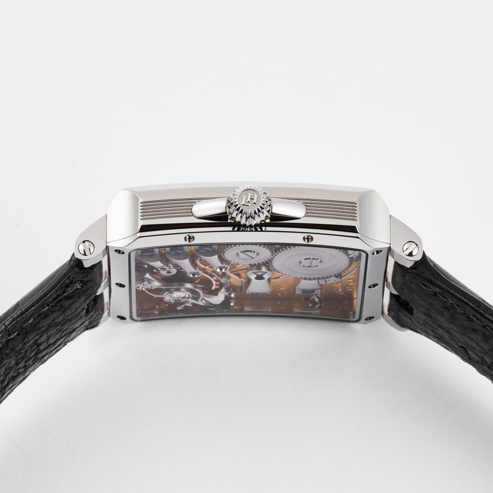Lang & Heyne Georg No. 141 Steel White Enamel Dial 32mm Georg No