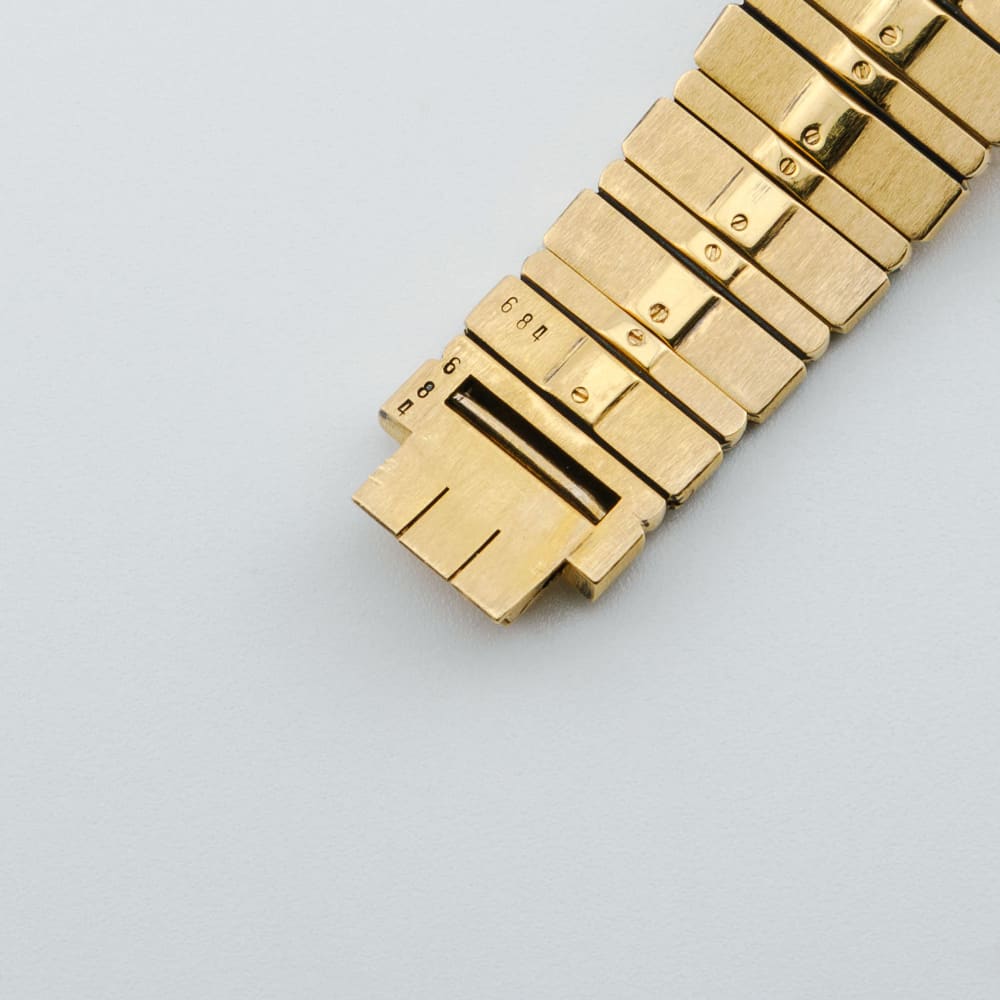 Piaget Vintage Polo Yellow Gold Black Dial 34mm 7661C701 - Make an