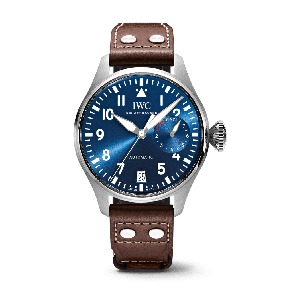 IWC Big Pilot's Watch Le Petit Prince Steel Blue Dial 46mm