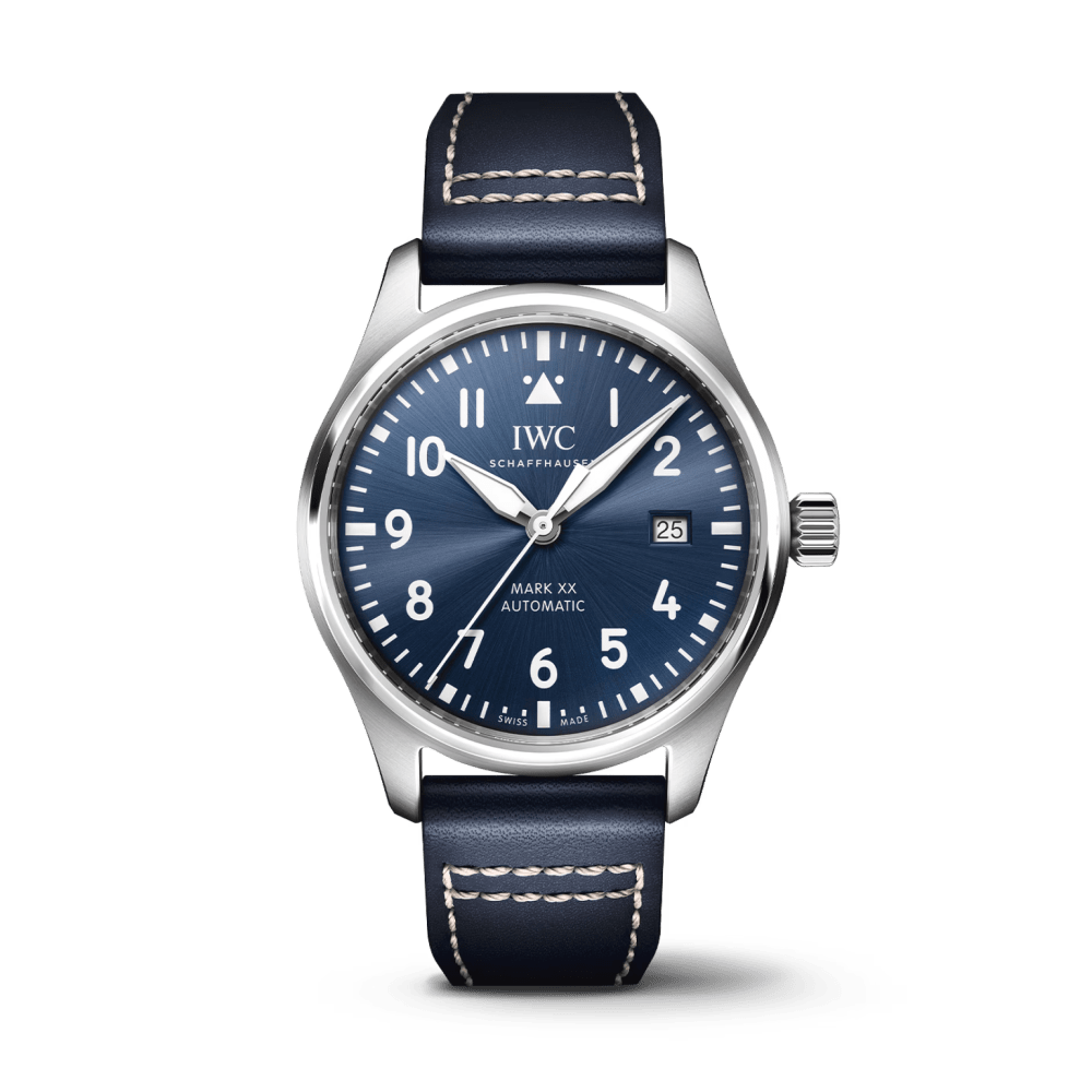 IWC Pilot's Watch Mark XX Steel Blue Dial 40mm IW328203 - Make an