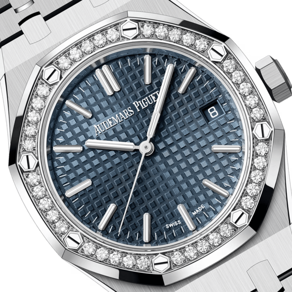 Audemars Piguet Royal Oak Selfwinding Steel Diamond Blue