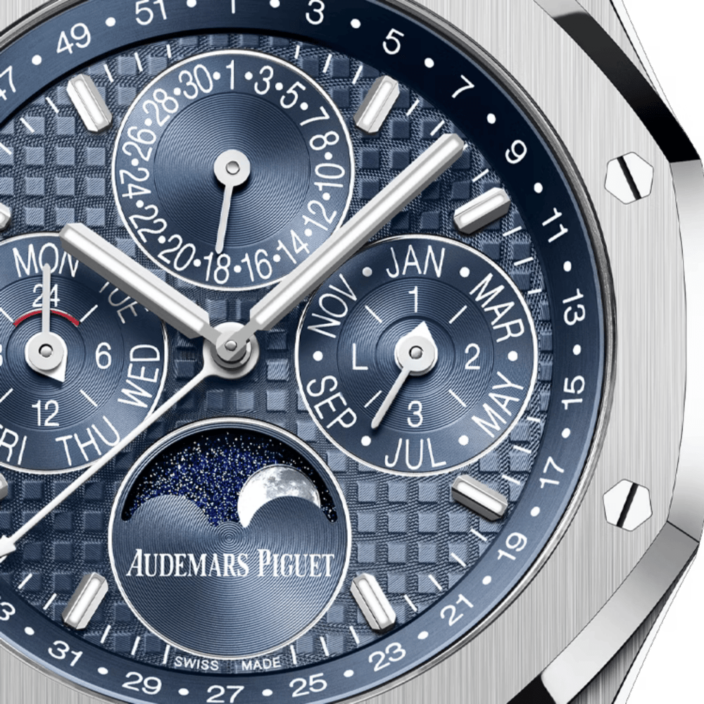 Audemars Piguet Royal Oak Perpetual Calendar Steel Blue Dial 41mm