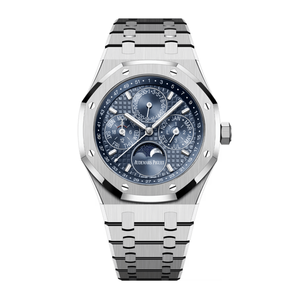 Audemars Piguet Royal Oak Perpetual Calendar Steel Blue Dial 41mm