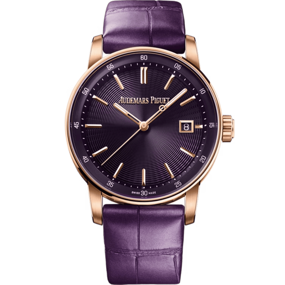 Audemars Piguet Code Rose Gold Purple Dial 38mm