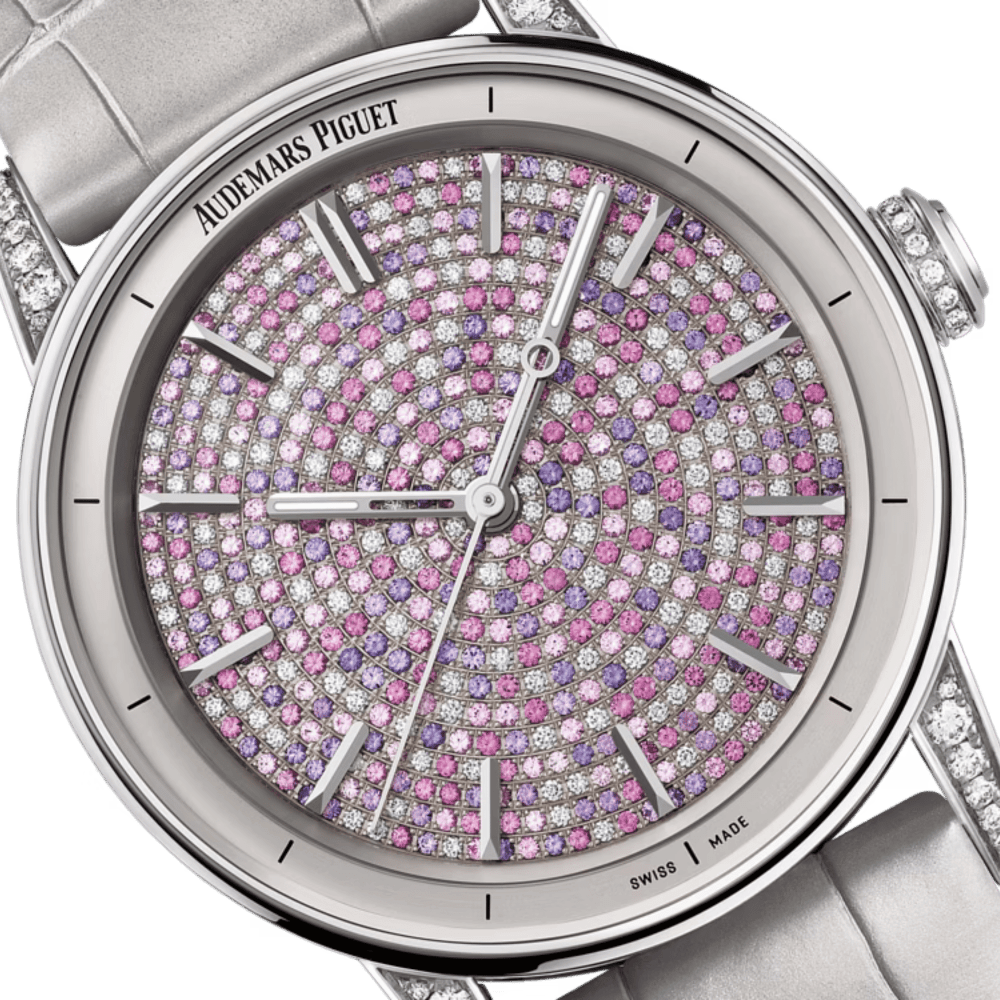Audemars Piguet Code 11.59 White Gold Diamond Pave Dial 38mm