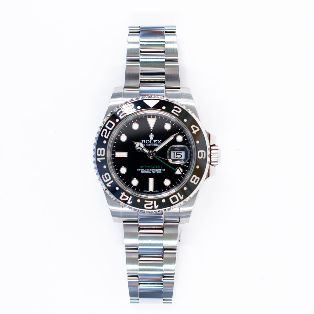Rolex GMT-Master II Steel Black Dial 40mm 116710LN-0001 - Make an