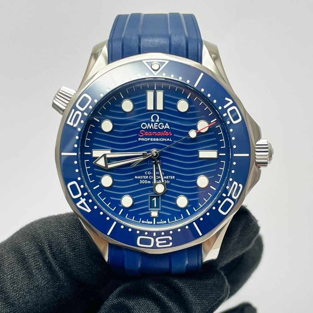 Omega Seamaster Diver 300m Steel Blue Dial 42mm 210.32.42.20