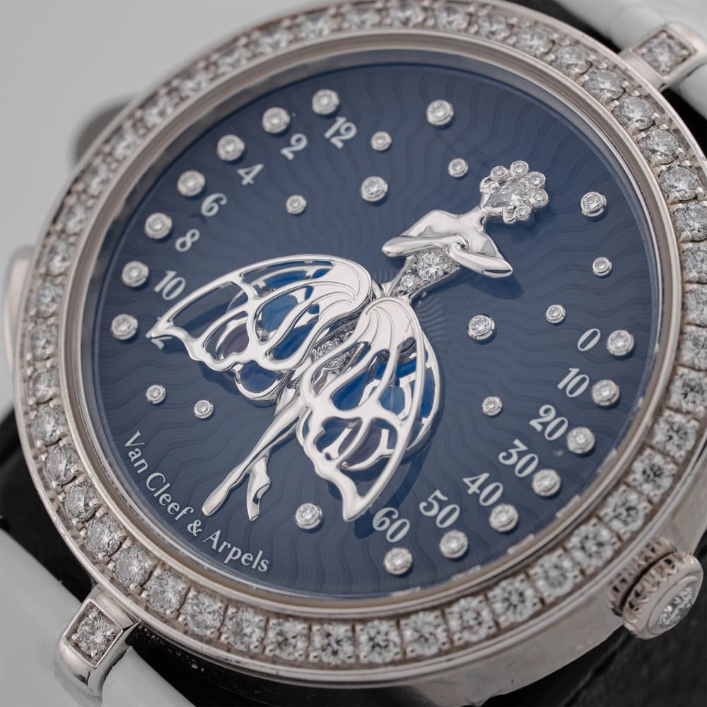 Van Cleef & Arpels Poetic Complications Ballerine Enchantée White