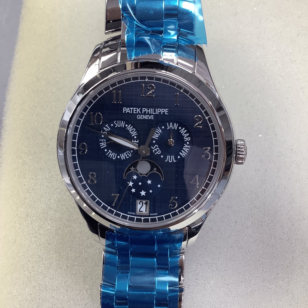 Patek Philippe Annual Calendar Steel Blue Dial 38mm 4947/1A-001