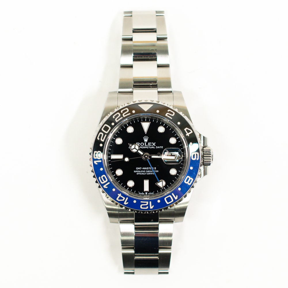 Rolex GMT-Master II Steel Black Dial 