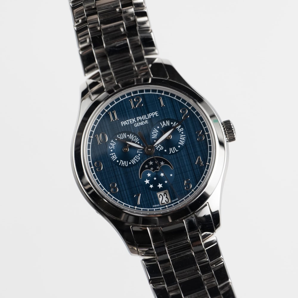 Patek Philippe Annual Calendar Steel Blue Dial 38mm 4947/1A-001