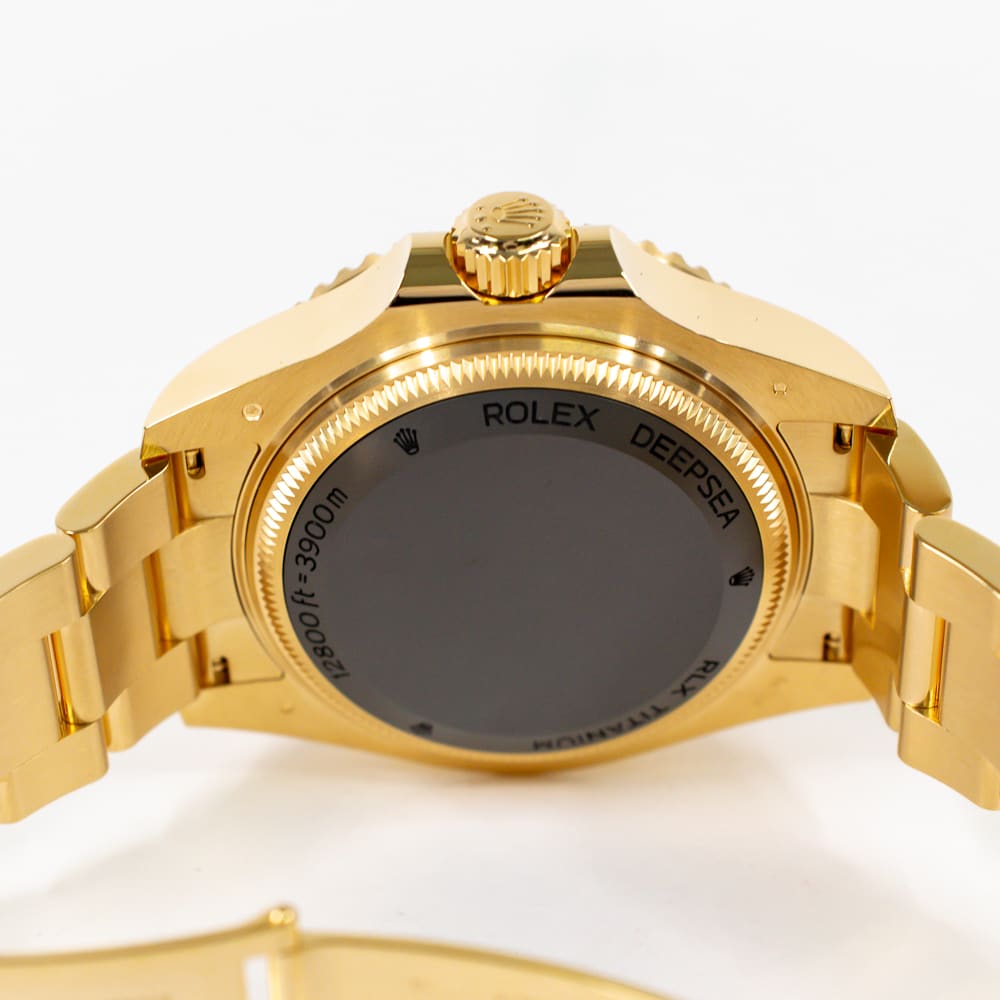 Rolex Sea-Dweller Deepsea Yellow Gold Blue Dial 44mm 136668LB-0001