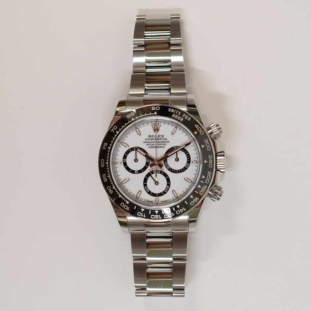 Rolex Daytona Steel White Dial 