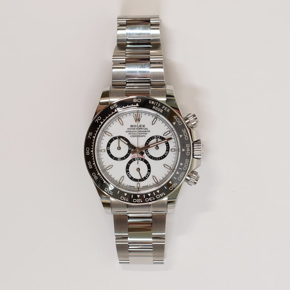 Rolex Daytona Steel White Dial 