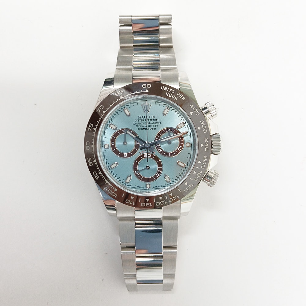 Rolex Daytona Platinum Ice Blue Dial 40mm 116506-0001 - Make an