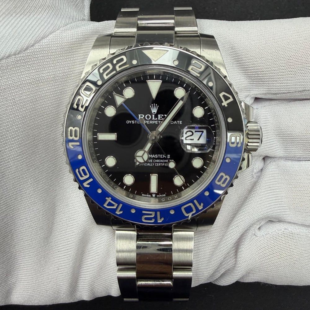 Rolex GMT-Master II Steel Black Dial 