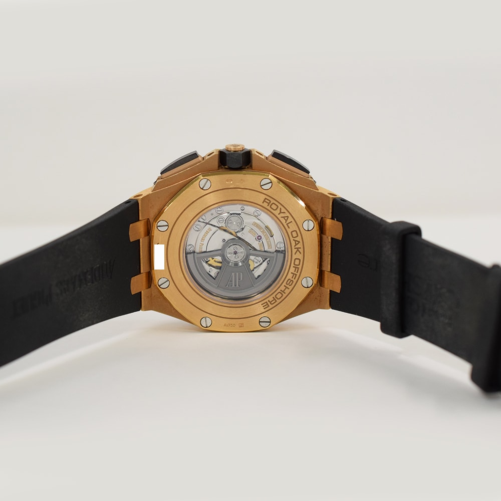 Audemars Piguet Royal Oak Offshore Rose Gold Black Dial 44mm