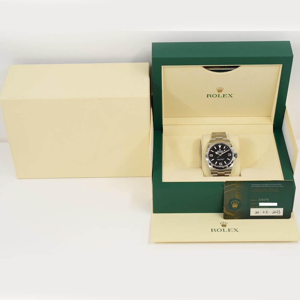 Rolex Explorer Steel Black Dial 40mm 224270-0001 - Make an offer