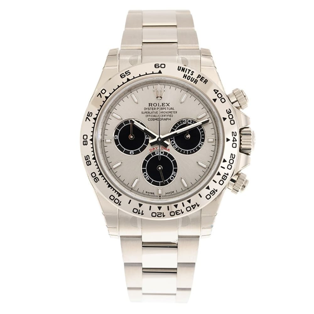 Rolex Daytona White Gold Silver Dial 40mm 126509-0003 - Make an