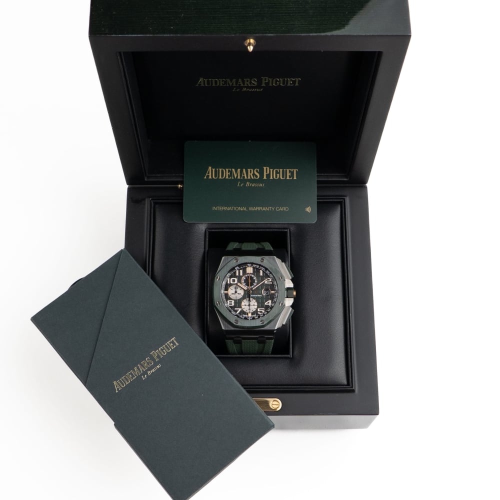 Audemars Piguet Royal Oak Offshore Ceramic Green Dial 44mm 26405CE