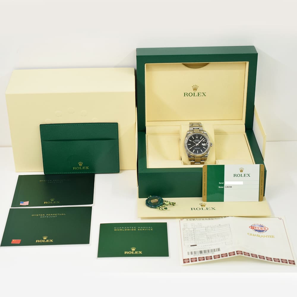 Rolex Datejust Steel Black Dial 41mm 126334-0017 - Make an offer
