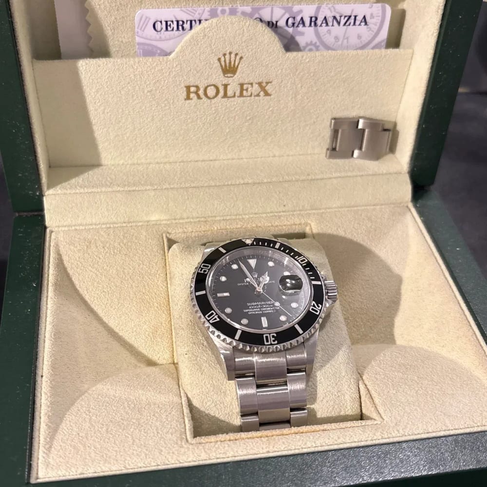 箱のみ　ROLEX SUBMARINER 16610 箱＋付属品 Rolex Submariner Date Steel Black Dial 40mm 16610 Date - Make an