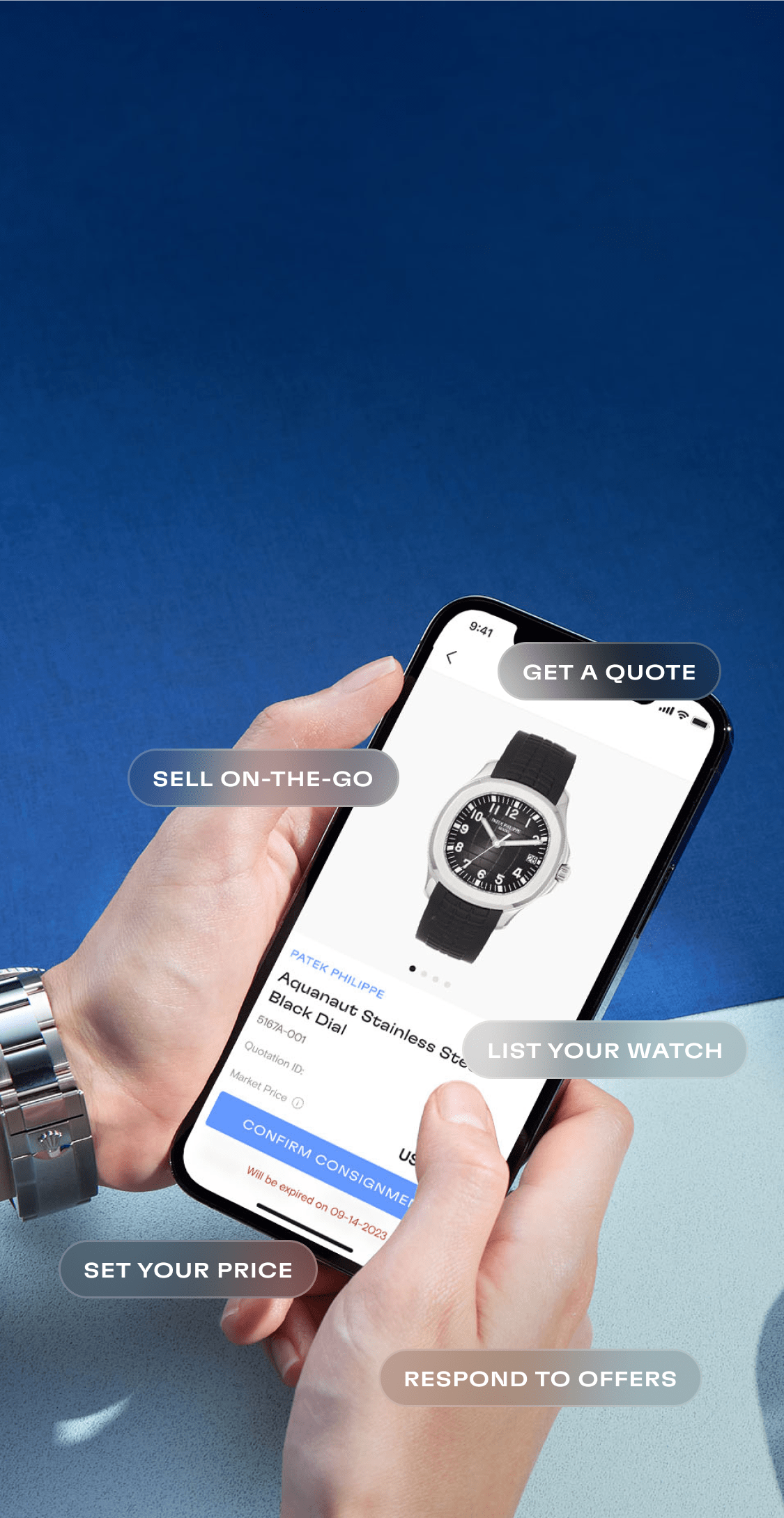Background Image for App Redirection Page