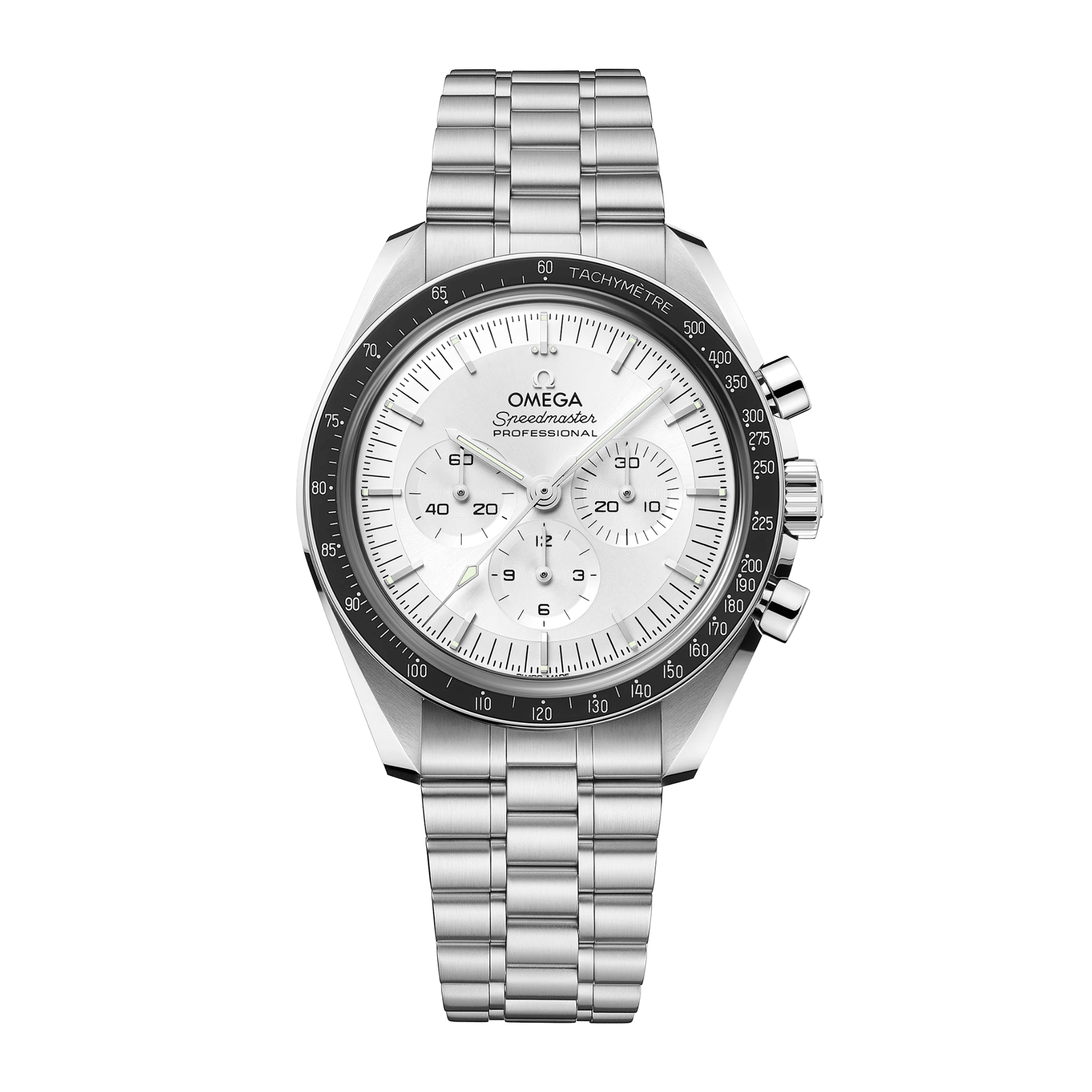 Image of Speedmaster Professional Moonwatch White Gold Silver Dial 42mm