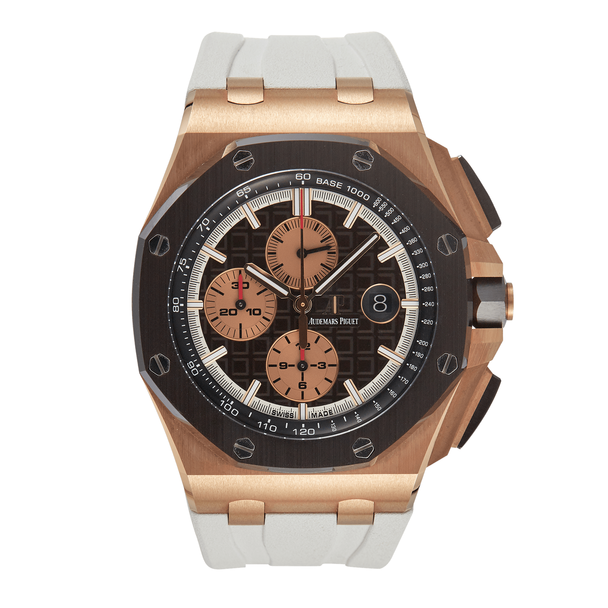 Image of Royal Oak Offshore Rose Gold Brown Dial 44mm
