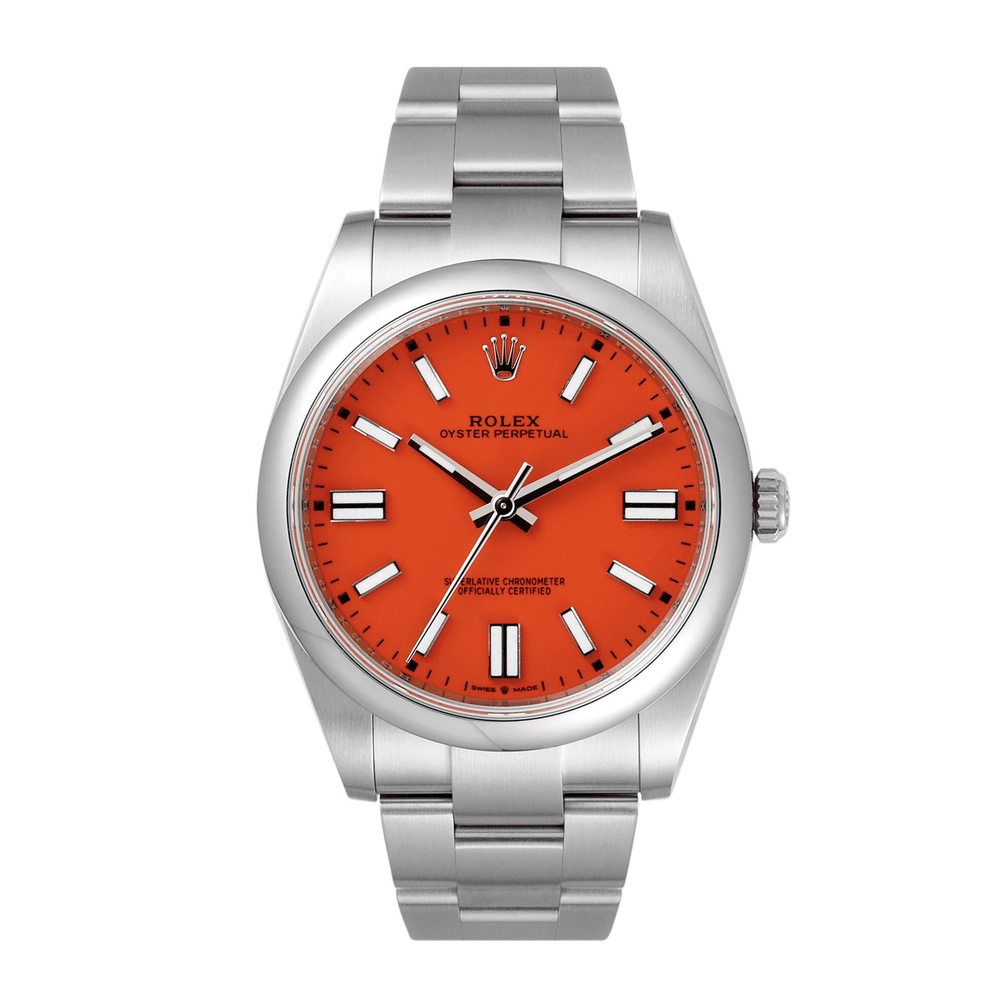 Image of Oyster Perpetual Steel Red Dial 41mm