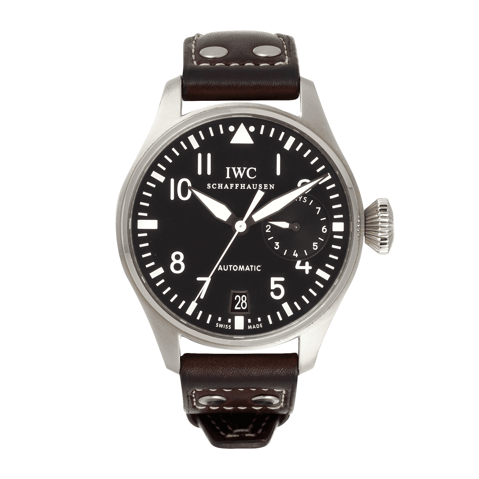 Image of Big Pilot's Watch Steel Black Dial 46mm