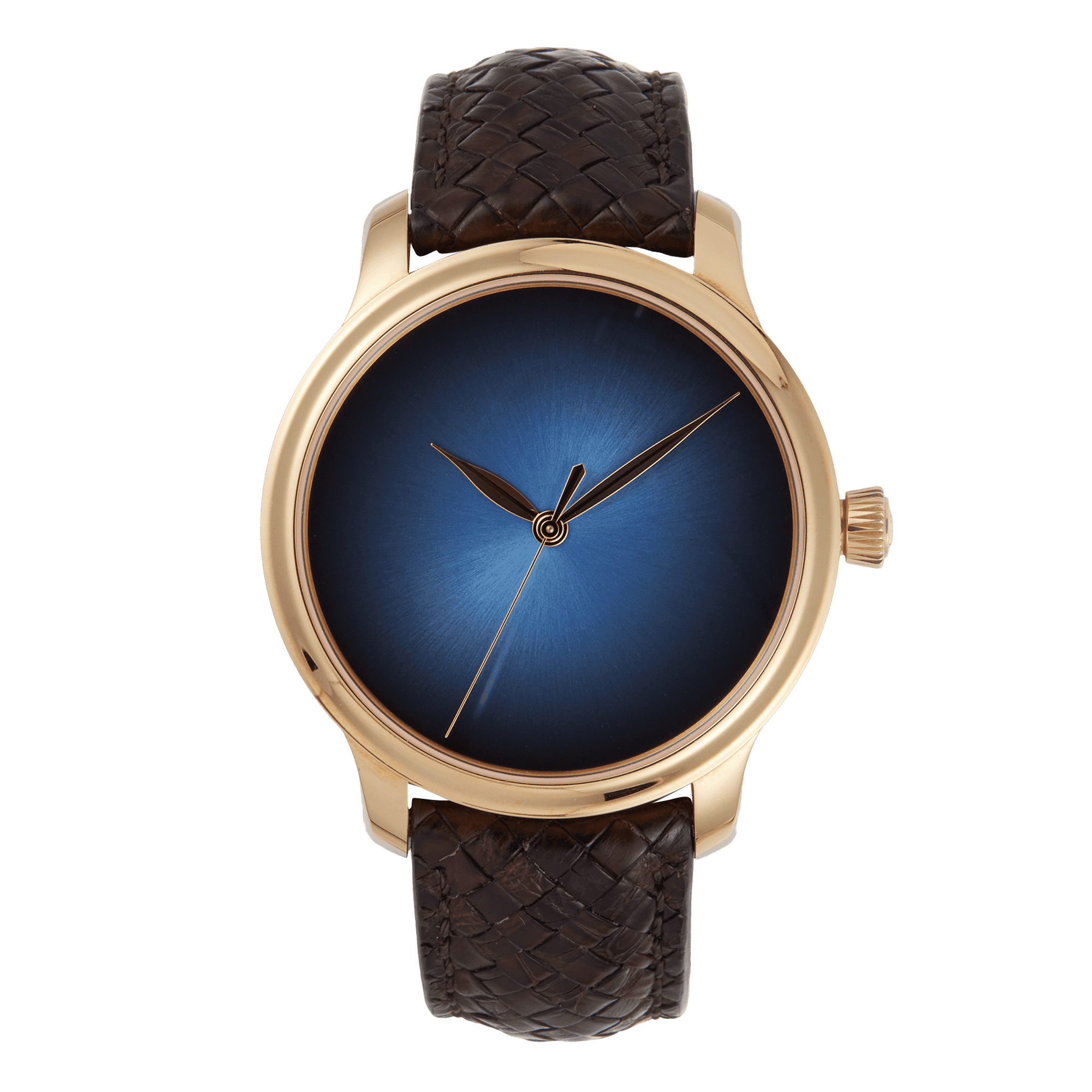 Photo of Endeavour Centre Seconds Rose Gold Funky Blue Dial 40mm