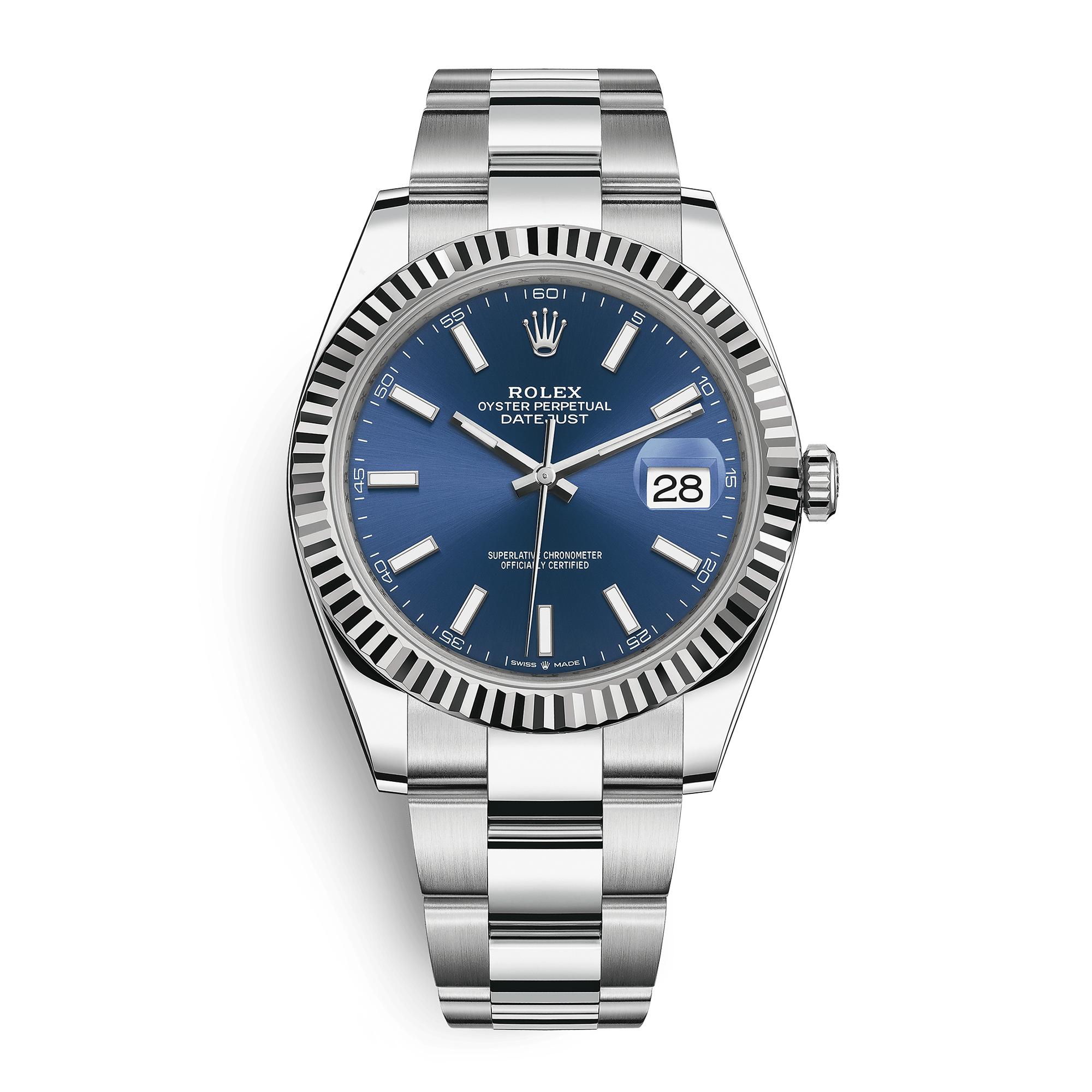 Image of Datejust Steel Blue Dial 41mm