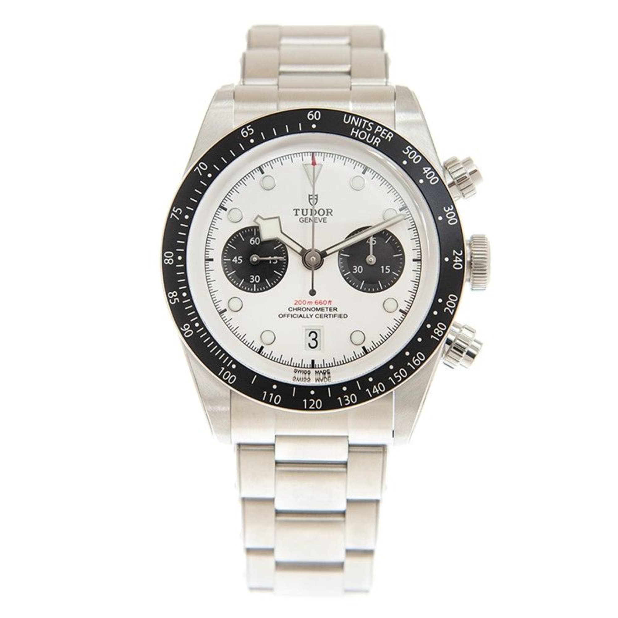 Image of Black Bay Chronograph Black Bay Chrono Steel White Dial 41mm