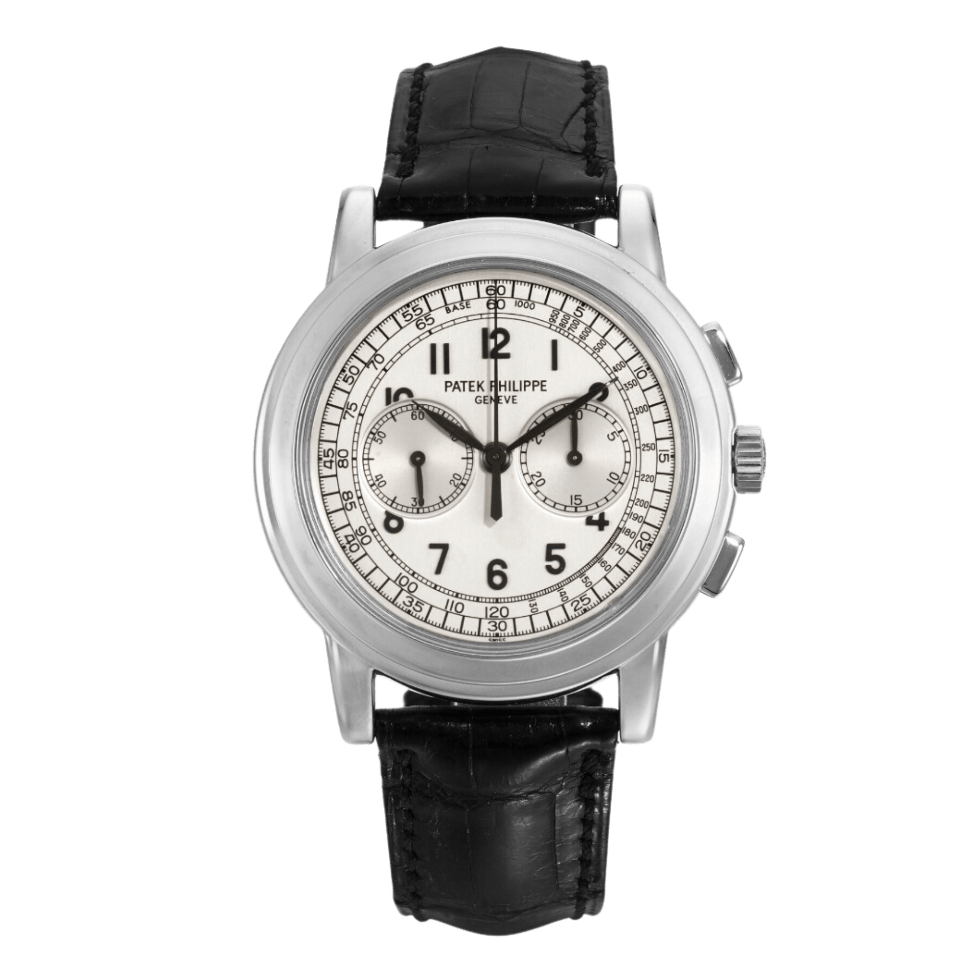 Image of Complications Chronograph White Gold White Dial 42mm