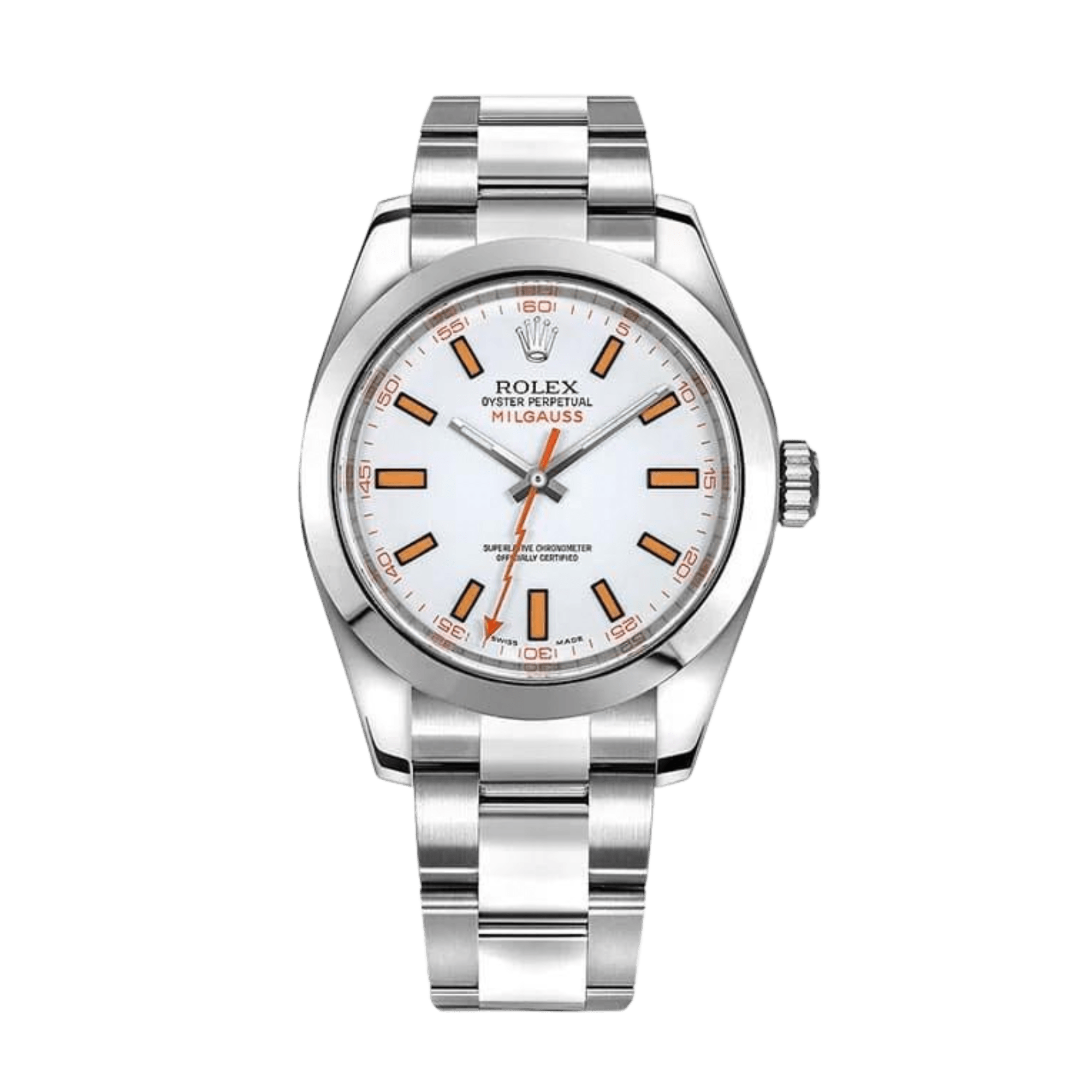 Image of Milgauss Steel White Dial 40mm