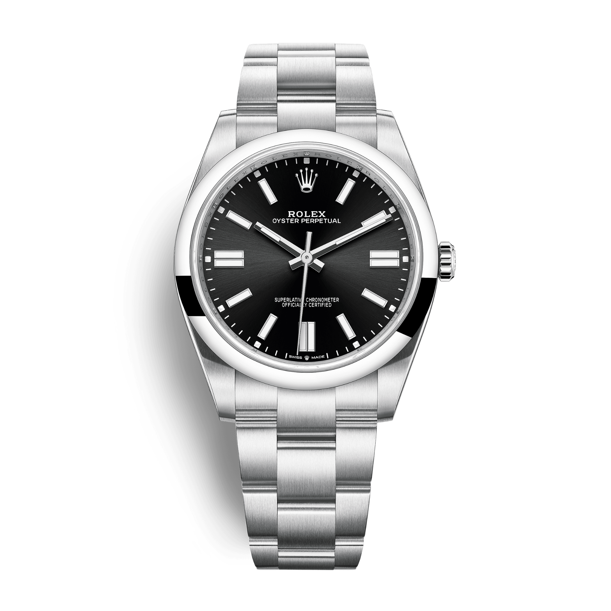 Image of Oyster Perpetual Steel Black Dial 41mm