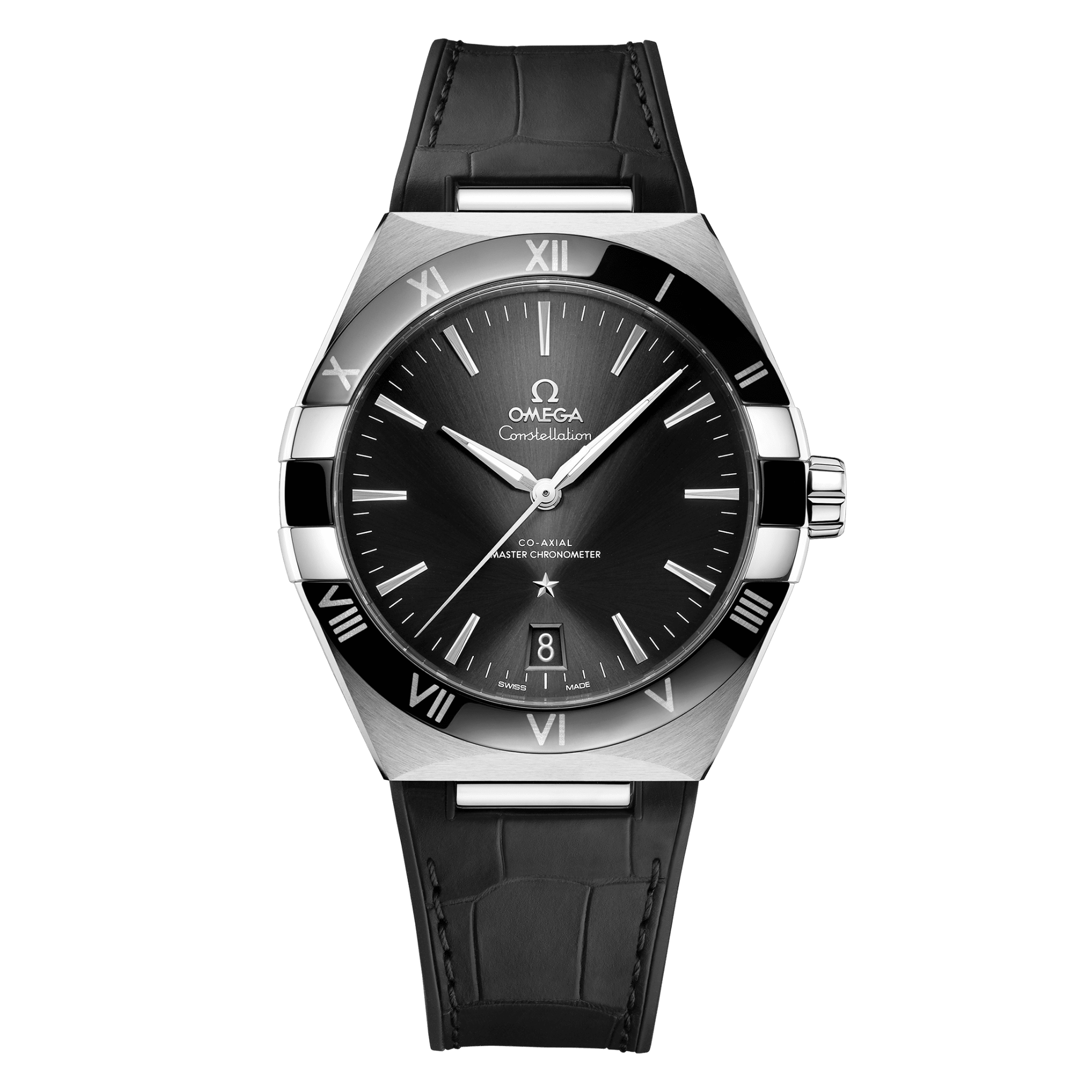 Image of Constellation Steel Black Dial 41mm